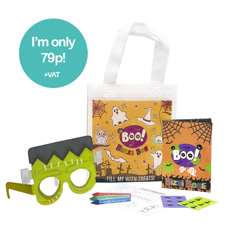 Load image into Gallery viewer, Halloween Bizzi Kids Activity Bags (Case of 200)
