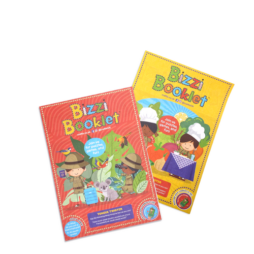 Bizzi Kids A5 Activity Booklets with AR Scan & Play (Case of 400)