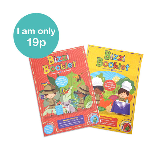 Bizzi Kids A5 Activity Booklets with AR Scan & Play (Case of 400)