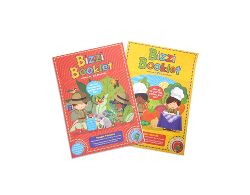 NEW Bizzi Kids A5 Activity Booklets with AR Scan & Play (Case of 400)