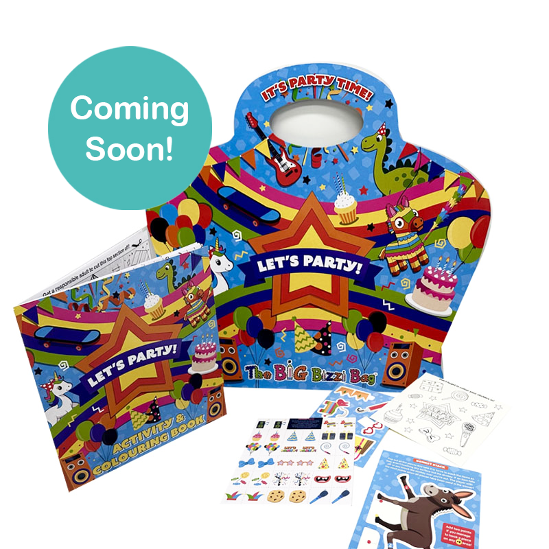 Load image into Gallery viewer, NEW Let&#39;s Party! Big Bizzi Party Bags (Case of 60)
