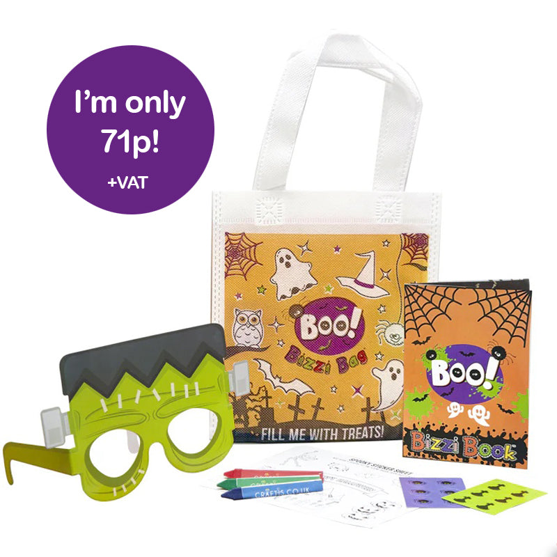 Load image into Gallery viewer, Halloween Bizzi Kids Activity Bags (Case of 200)
