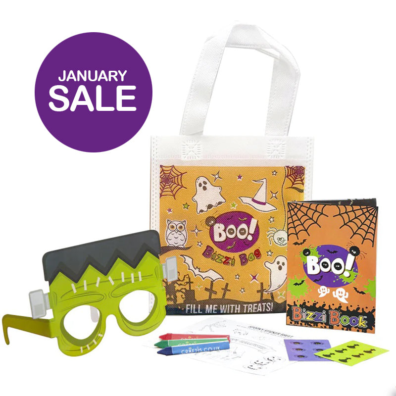 Load image into Gallery viewer, Halloween Bizzi Kids Activity Bags (Case of 200)
