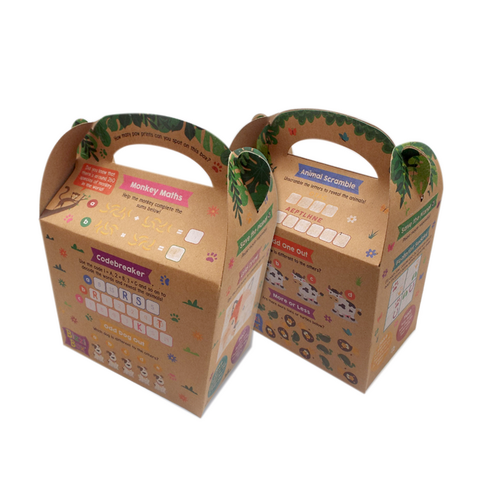 Kraft Bizzi Kids Takeaway Boxes Pet/Farm (Case of 200)