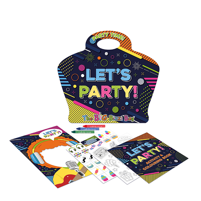 Load image into Gallery viewer, Let&#39;s Party! Big Bizzi Party Bags (Case of 60)
