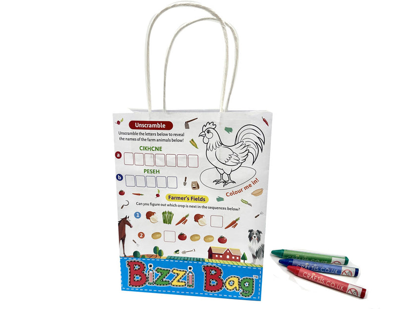 Load image into Gallery viewer, NEW Bizzi Kids Takeaway Bags Pet/Farm/Safari/Zoo (Case of 200)
