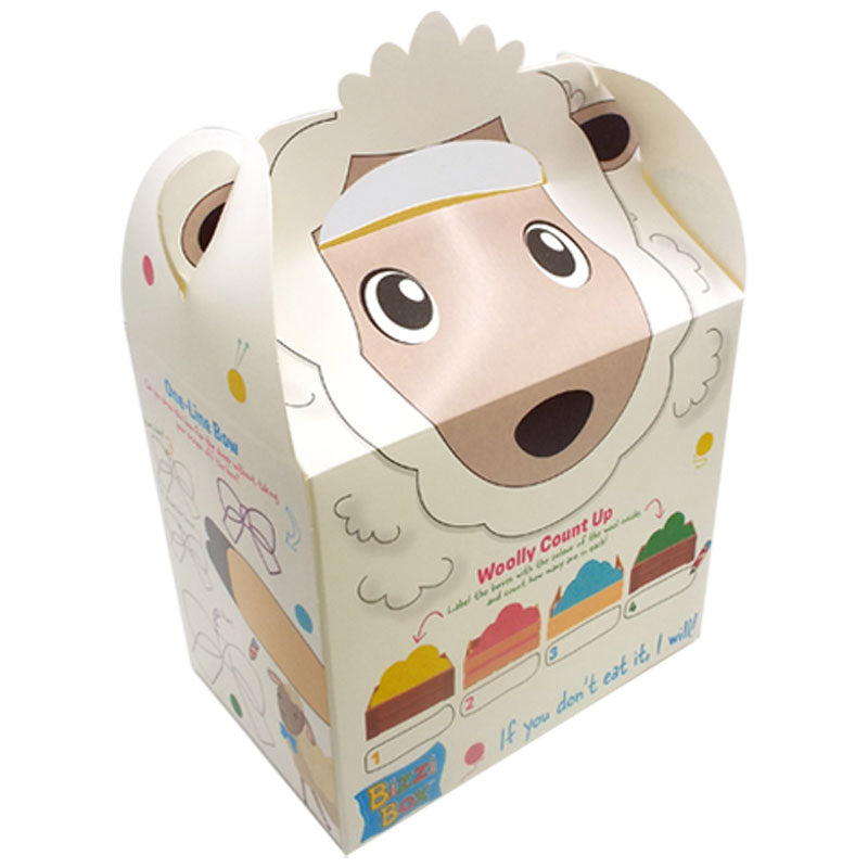 Load image into Gallery viewer, Farmyard Bizzi Kids Takeaway Boxes Sheep/Donkey (Case of 200)
