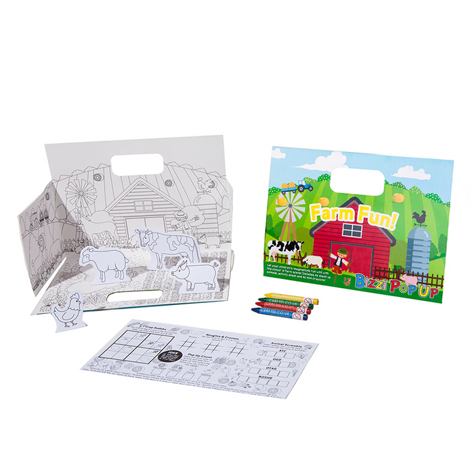 Farm Pop Up Activity Packs (Case of 200)